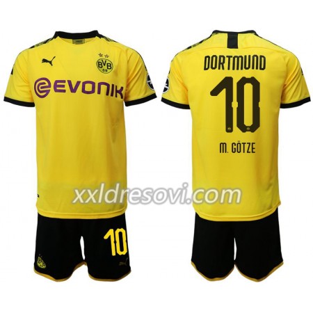 Borussia Dortmund Mario Gotze 10 Domaći Dječji Komplet Dresovi za Nogomet 2019-2020 (+ kratke hlače)
